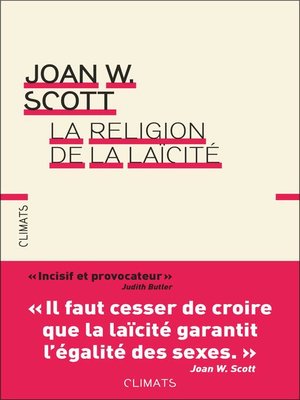 cover image of La Religion de la laïcité